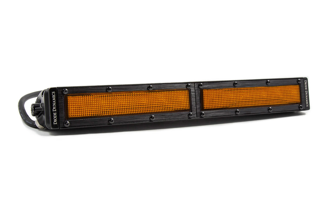 Diode Dynamics DD6041S 12 Inch LED Light Bar  Single Row Straight Amber Flood Each Stage Series Diode Dynamics - Truck Part Superstore