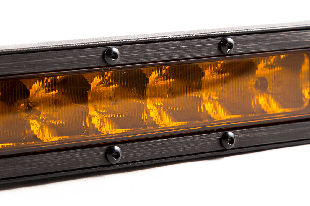 Diode Dynamics DD6041S 12 Inch LED Light Bar  Single Row Straight Amber Flood Each Stage Series Diode Dynamics - Truck Part Superstore