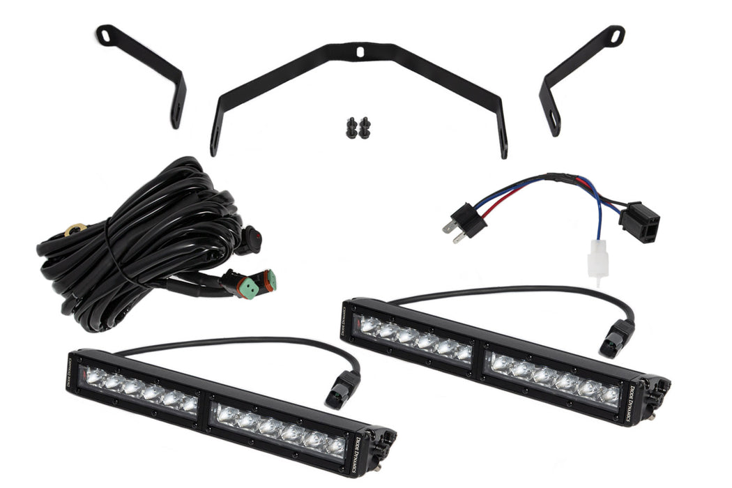Diode Dynamics DD6065 SS12 Driving Light Kit for 2014-2021 Toyota Tundra, White Wide - Truck Part Superstore