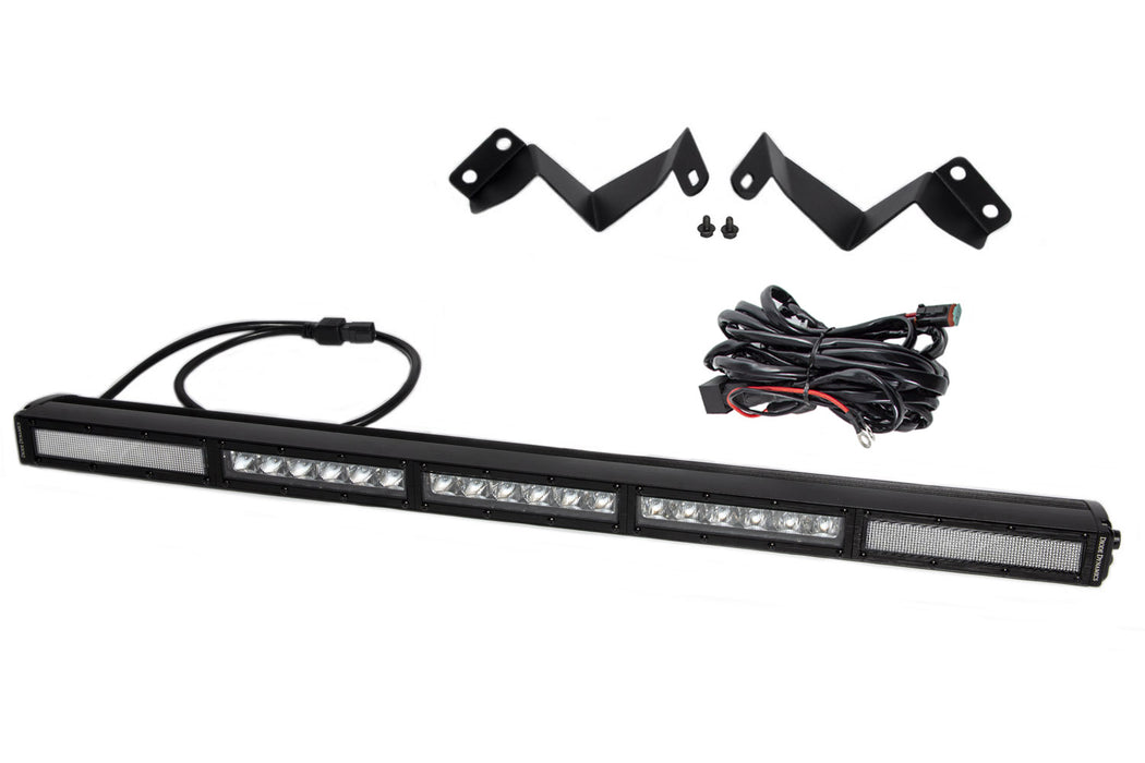 Diode Dynamics DD6072 SS30 Stealth Lightbar Kit for 2016-2021 Toyota Tacoma, White Combo - Truck Part Superstore
