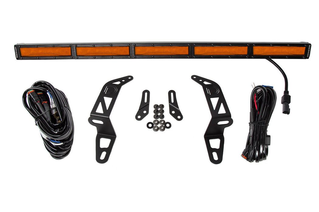 Diode Dynamics DD6081 Jeep 2018 SS30 Bumper LED Kit Amber Flood Single Diode Dynamics - Truck Part Superstore