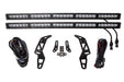 Diode Dynamics DD6083 SS30 Bumper Bracket Kit for 2018-2021 Jeep JL Wrangler/Gladiator, White Driving Dual - Truck Part Superstore