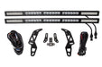 Diode Dynamics DD6085 SS30 Bumper Bracket Kit for 2018-2021 Jeep JL Wrangler/Gladiator, White Combo Dual - Truck Part Superstore