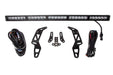 Diode Dynamics DD6085 SS30 Bumper Bracket Kit for 2018-2021 Jeep JL Wrangler/Gladiator, White Combo Dual - Truck Part Superstore