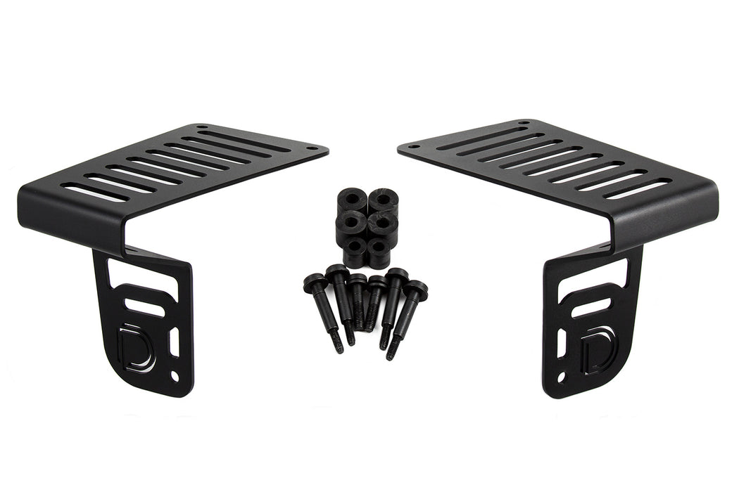 Diode Dynamics DD6089 Cowl Mount LED Bracket Kit for 2018-2021 Jeep JL Wrangler/Gladiator - Truck Part Superstore
