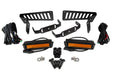 Diode Dynamics DD6095 SS6 Cowl LED Bracket Kit for 2018-2021 Jeep JL Wrangler/Gladiator, Amber Flood - Truck Part Superstore