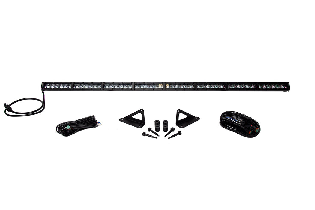 Diode Dynamics DD6104 SS50 Hood LED Light Bar Kit for 2018-2021 Jeep JL Wrangler/Gladiator, White Driving - Truck Part Superstore