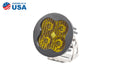 Diode Dynamics DD6140S Worklight SS3 Sport Yellow Driving Round Single Diode Dynamics - Truck Part Superstore