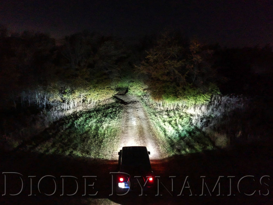 Diode Dynamics DD6150S SS3 LED Pod Pro Yellow SAE Fog Round Single Diode Dynamics - Truck Part Superstore