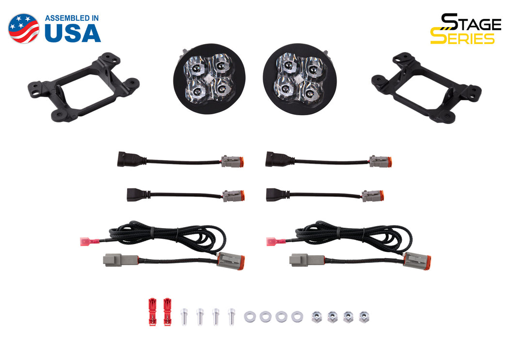 Diode Dynamics DD6199 SS3 Pro Type M Kit Yellow SAE Fog - Truck Part Superstore