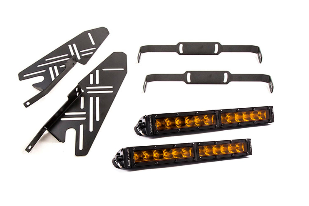Diode Dynamics DD6218 2017-2019 Ford Raptor SS Fog Kit 12.0 Inch Amber Driving Diode Dynamics - Truck Part Superstore
