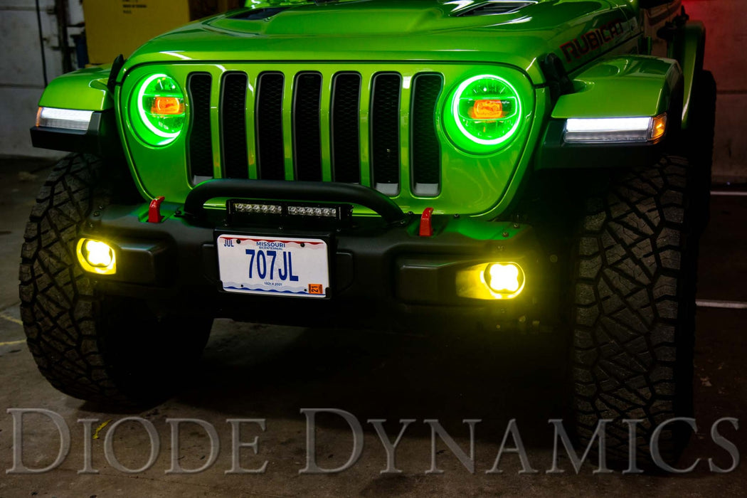 Diode Dynamics DD6252 Worklight SS3 Pro Type MR Kit Yellow SAE Fog Diode Dynamics - Truck Part Superstore