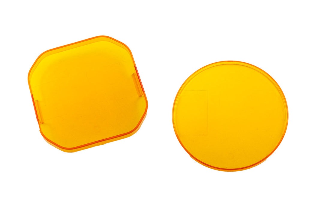 Diode Dynamics DD6268 SS3 LED Pod Cover Round Yellow - Truck Part Superstore