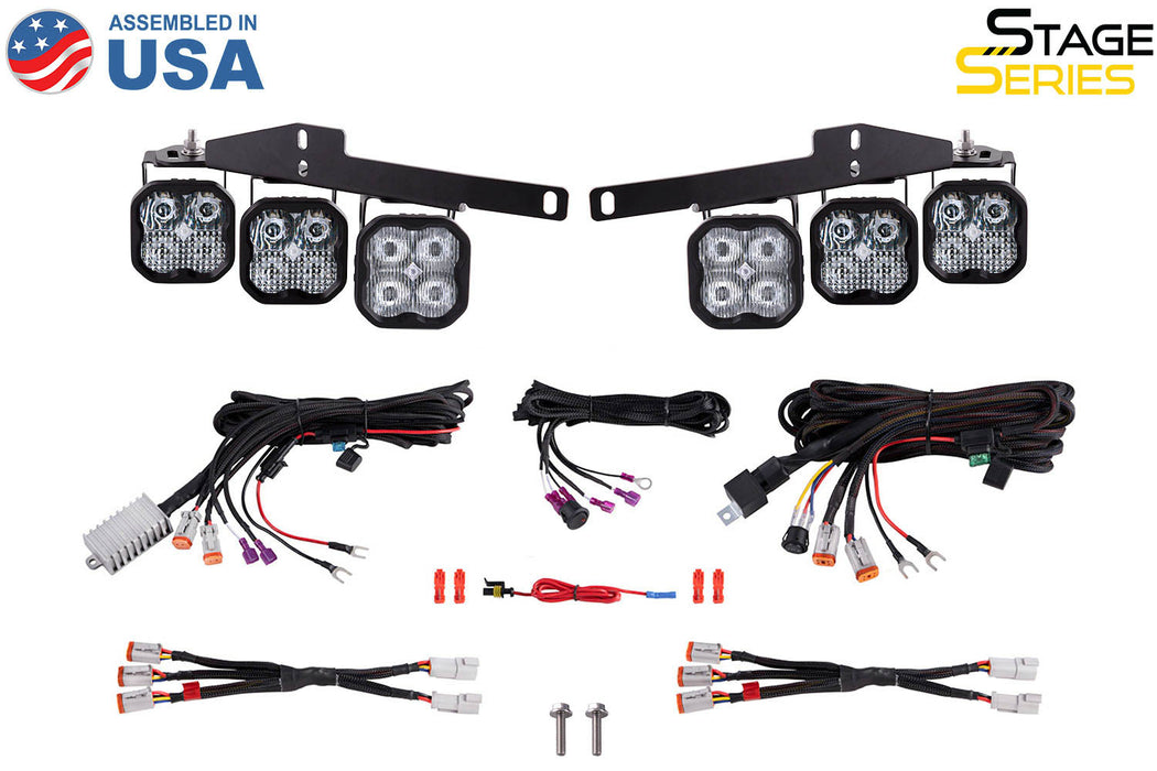 Diode Dynamics DD6364 SS3 LED Fog Light Kit for 2017-2020 Ford Raptor White Pro Diode Dynamics - Truck Part Superstore