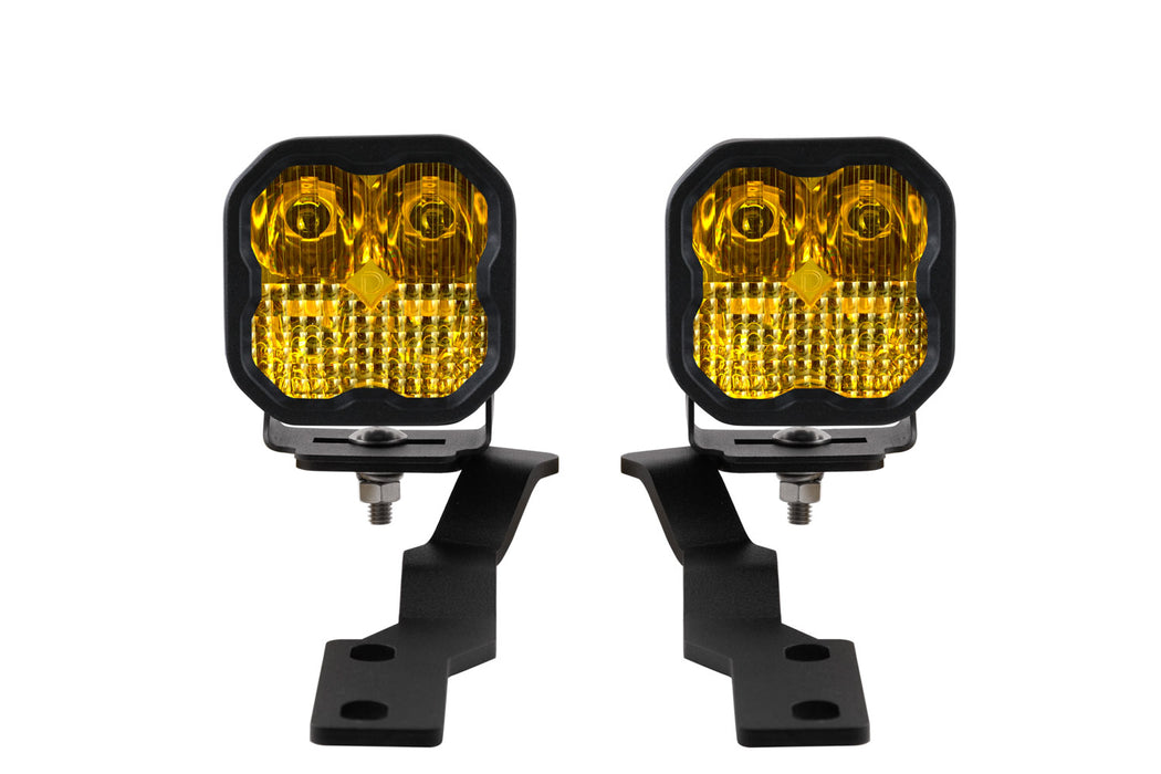 Diode Dynamics DD6373 SS3 LED Ditch Light Kit for 2016-2021 Toyota Tacoma, Sport Yellow Combo Diode Dynamics - Truck Part Superstore