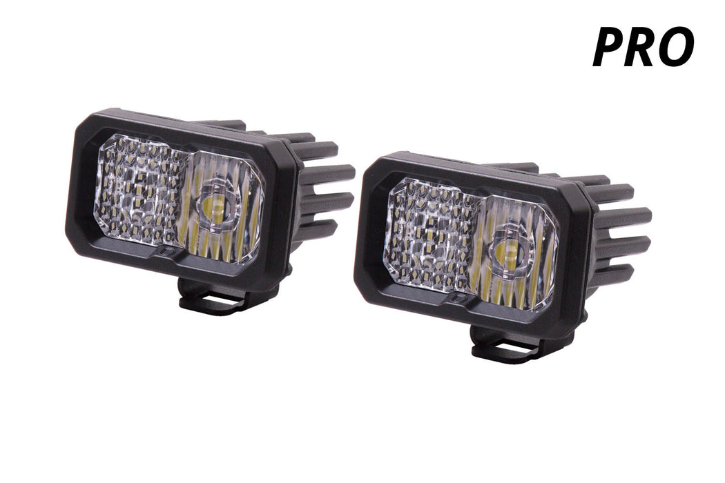 Diode Dynamics DD6402P Stage Series 2 Inch LED Pod, Pro White Driving Standard WBL Pair - Truck Part Superstore