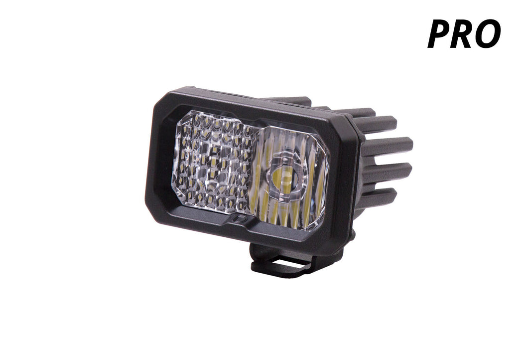 Diode Dynamics DD6408S Stage Series 2 Inch LED Pod, Pro White Combo Standard WBL Each - Truck Part Superstore