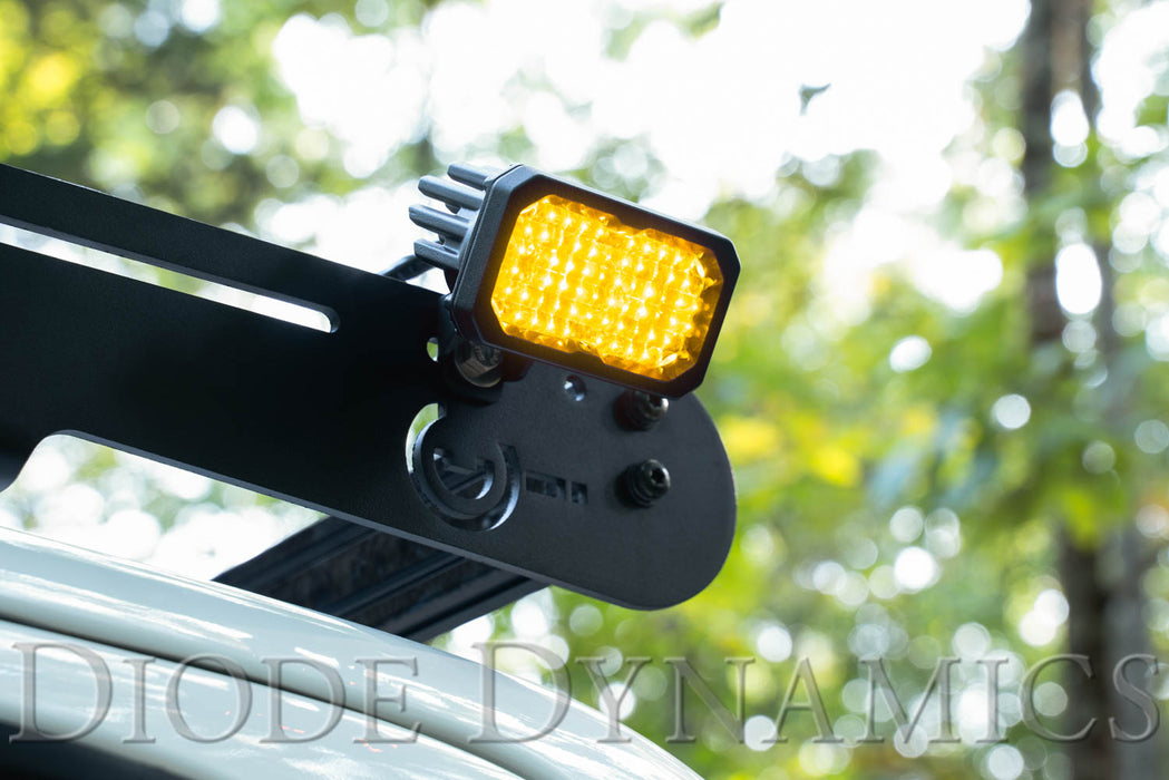 Diode Dynamics DD6417S Stage Series 2 Inch LED Pod, Pro Yellow Flood Standard ABL Each - Truck Part Superstore