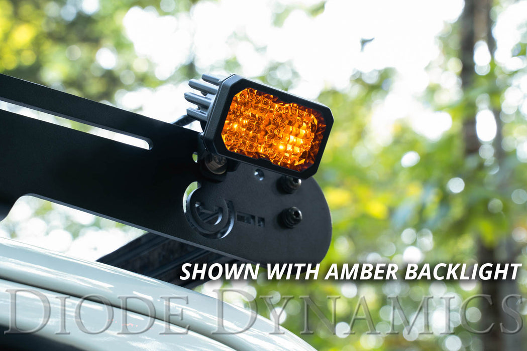 Diode Dynamics DD6422P Stage Series 2 Inch LED Pod, Pro Yellow Spot Standard ABL Pair - Truck Part Superstore