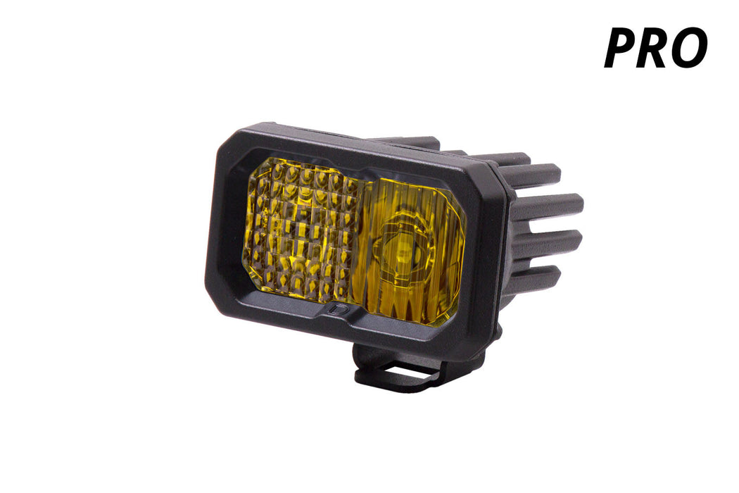 Diode Dynamics DD6422S Stage Series 2 Inch LED Pod, Pro Yellow Spot Standard ABL Each - Truck Part Superstore