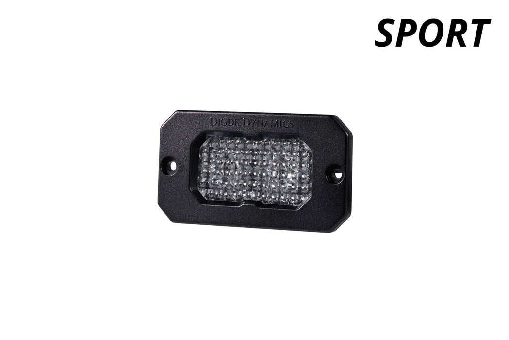 Diode Dynamics DD6424S Stage Series 2 Inch LED Pod, Sport White Fog Flush ABL Each - Truck Part Superstore