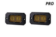 Diode Dynamics DD6433P Stage Series 2 Inch LED Pod, Pro Yellow Fog Flush ABL Pair - Truck Part Superstore