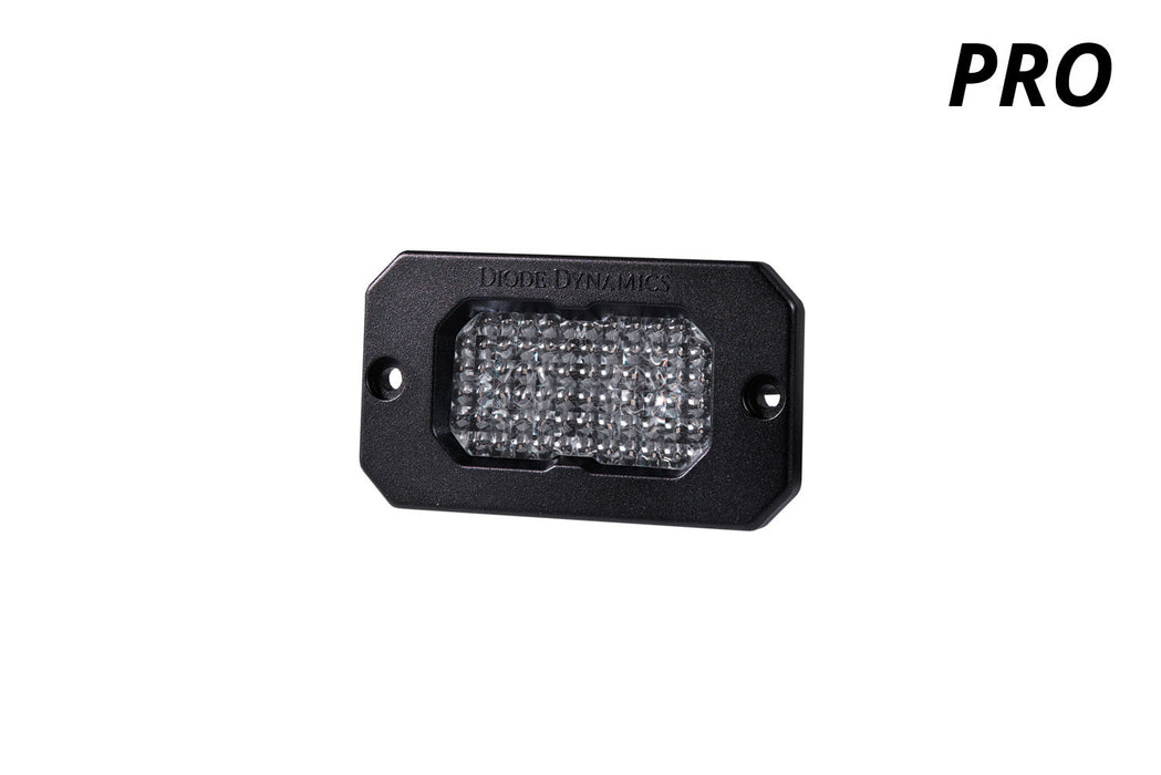 Diode Dynamics DD6437S Stage Series 2 Inch LED Pod, Pro White Flood Flush BBL Each - Truck Part Superstore