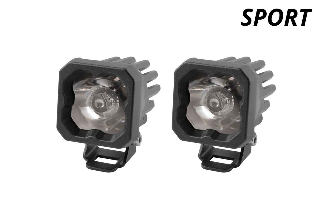 Diode Dynamics DD6446P Stage Series C1 LED Pod Sport White Flood Standard RBL Pair Diode Dynamics - Truck Part Superstore