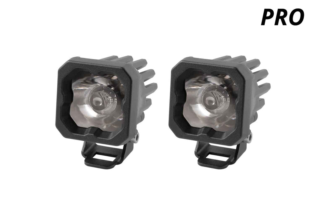 Diode Dynamics DD6454P Stage Series C1 LED Pod Pro White Wide Standard WBL Pair Diode Dynamics - Truck Part Superstore