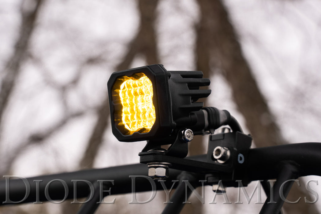 Diode Dynamics DD6458P Stage Series C1 LED Pod Pro Yellow Wide Standard ABL Pair Diode Dynamics - Truck Part Superstore