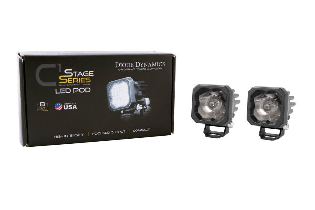 Diode Dynamics DD6464P Stage Series C1 LED Pod Pro White Spot Standard WBL Pair Diode Dynamics - Truck Part Superstore