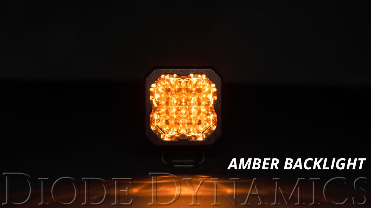 Diode Dynamics DD6468P Stage Series C1 LED Pod Pro Yellow Spot Standard ABL Pair Diode Dynamics - Truck Part Superstore