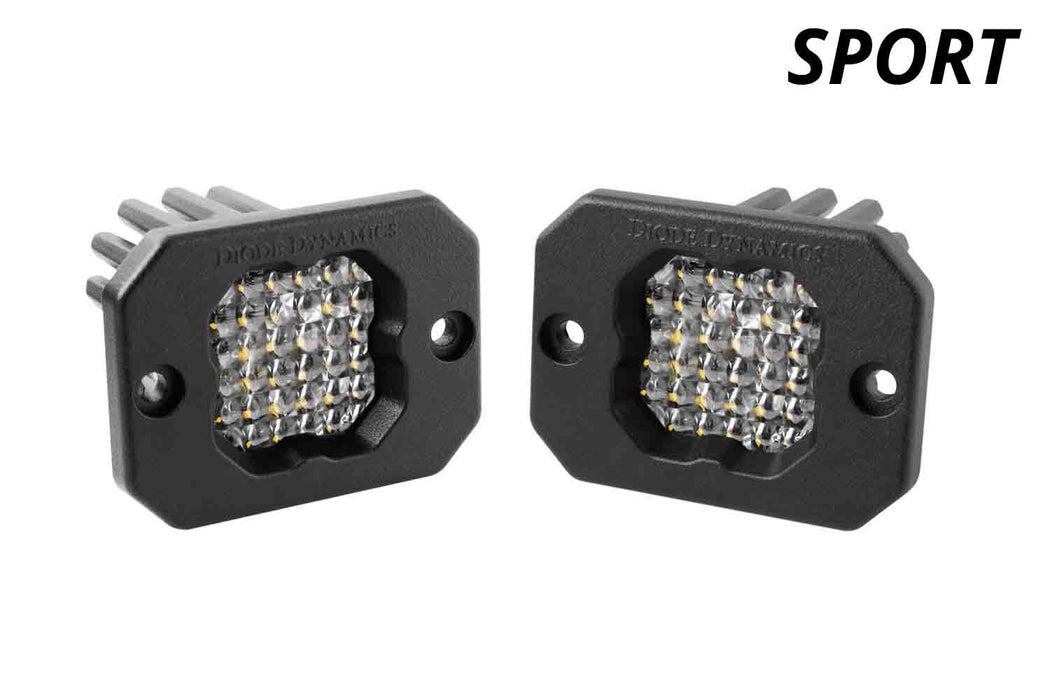 Diode Dynamics DD6470P Stage Series C1 LED Pod Sport White Flood Flush ABL Pair Diode Dynamics - Truck Part Superstore