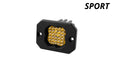 Diode Dynamics DD6473S Stage Series C1 LED Pod Sport Yellow Flood Flush ABL Each Diode Dynamics - Truck Part Superstore