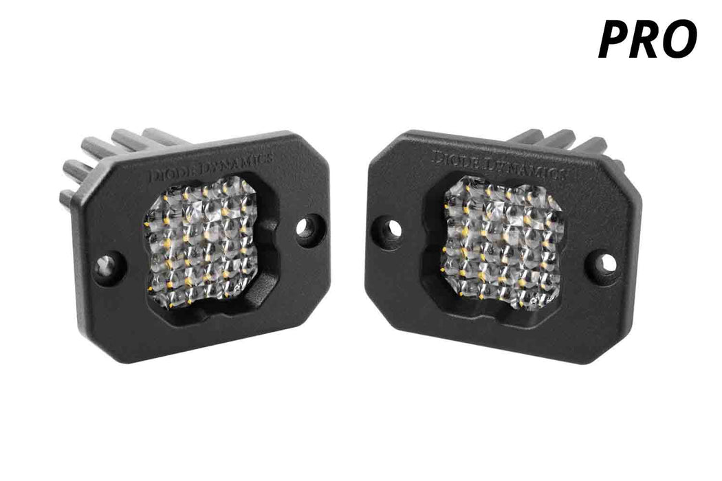 Diode Dynamics DD6477P Stage Series C1 LED Pod Pro White Flood Flush BBL Pair Diode Dynamics - Truck Part Superstore