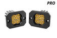 Diode Dynamics DD6478P Stage Series C1 LED Pod Pro Yellow Flood Flush ABL Pair Diode Dynamics - Truck Part Superstore