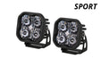 Diode Dynamics DD6479P SS3 LED Pod Sport White Combo Standard Pair Diode Dynamics - Truck Part Superstore