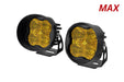 Diode Dynamics DD6502P SS3 LED Pod Max Yellow SAE Fog Angled Pair Diode Dynamics - Truck Part Superstore