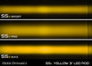 Diode Dynamics DD6502P SS3 LED Pod Max Yellow SAE Fog Angled Pair Diode Dynamics - Truck Part Superstore