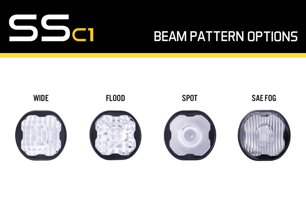 Diode Dynamics DD6523 Stage Series C1 Lens SAE Fog Clear Diode Dynamics - Truck Part Superstore