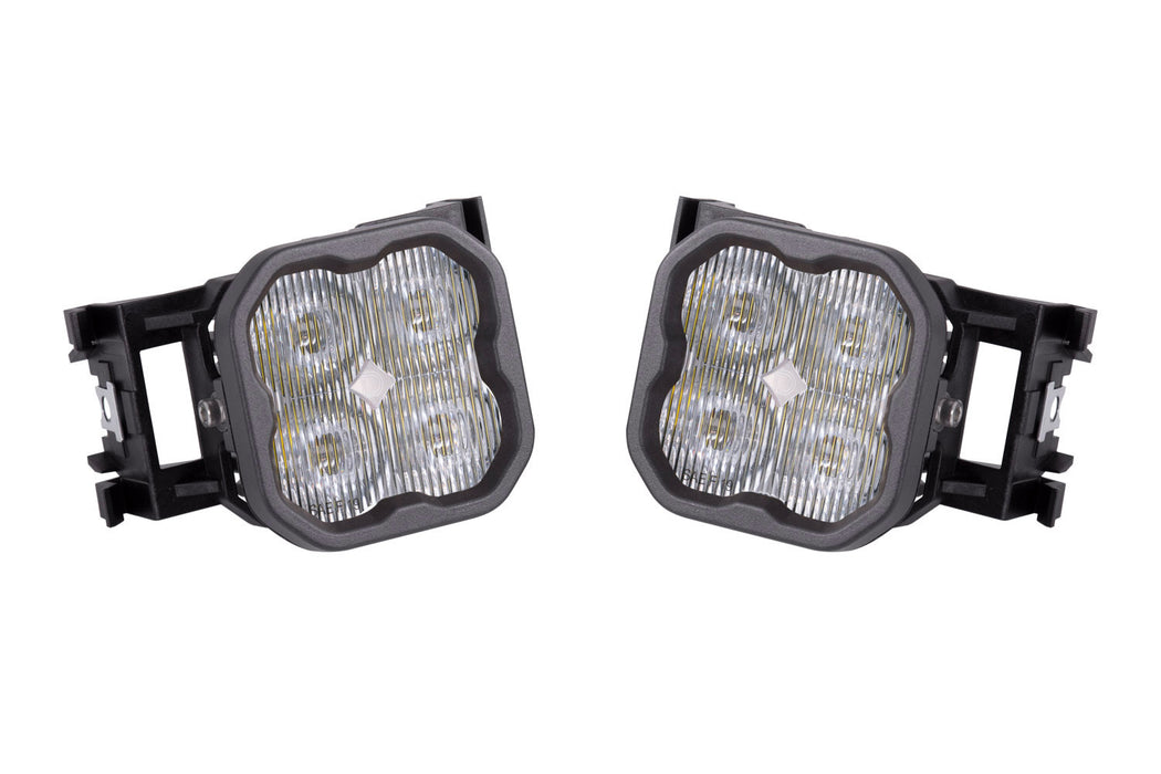 Diode Dynamics DD6549 SS3 Type X LED Fog Light Kit White SAE Fog Pro Diode Dynamics - Truck Part Superstore