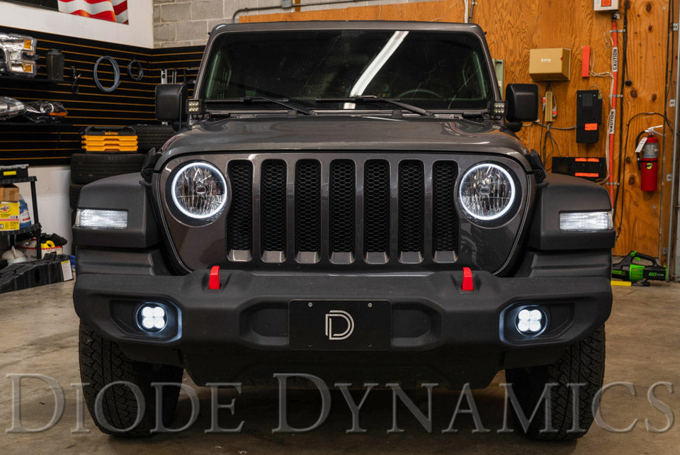 Diode Dynamics DD6581 SS3 Type MS LED Fog Light Kit Pro Yellow SAE Fog - Truck Part Superstore