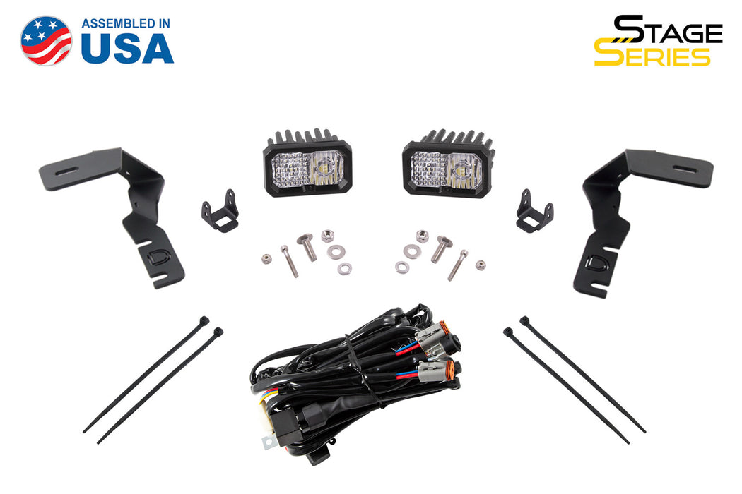 Diode Dynamics DD6584 SS3 LED Ditch Light Kit for 2019-2021 Ford Ranger, Sport Yellow Combo Diode Dynamics - Truck Part Superstore