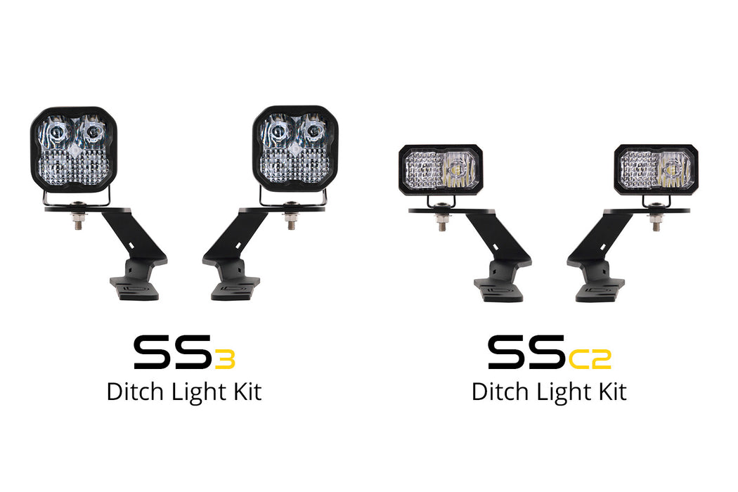 Diode Dynamics DD6584 SS3 LED Ditch Light Kit for 2019-2021 Ford Ranger, Sport Yellow Combo Diode Dynamics - Truck Part Superstore