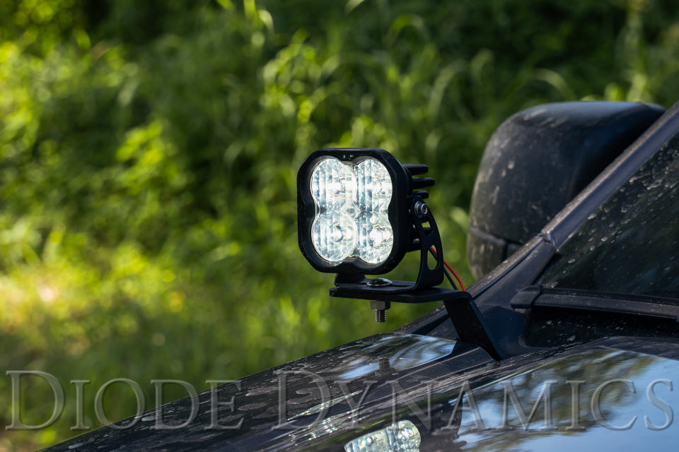 Diode Dynamics DD6589 Stage Series 2in LED Ditch Light Kit for 2019-2021 Ford Ranger, Pro White Combo - Truck Part Superstore