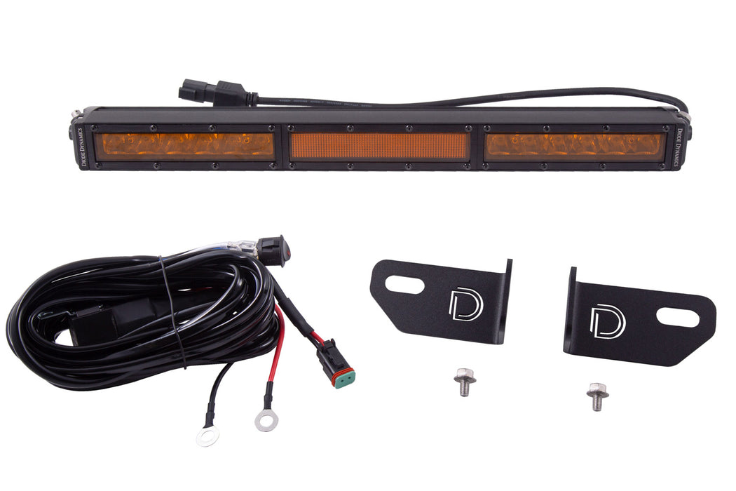 Diode Dynamics DD6598 SS18 LED Lightbar Kit for 2019-2021 Ford Ranger, Amber Combo - Truck Part Superstore