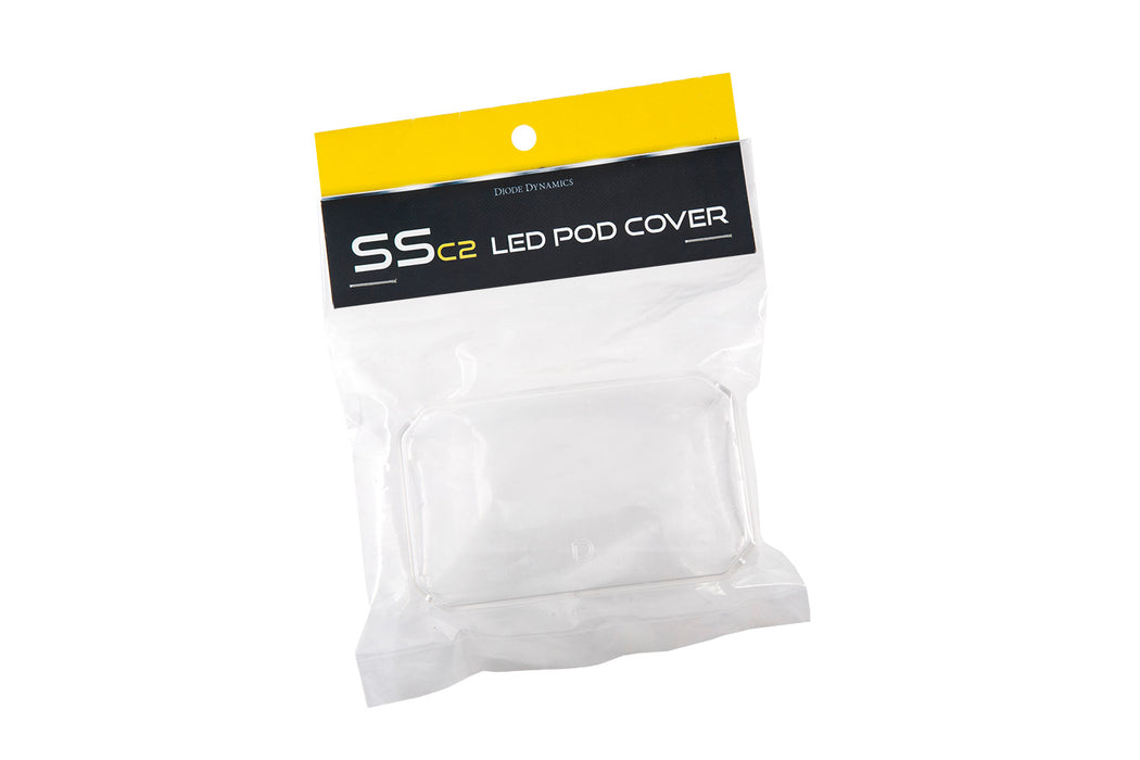 Diode Dynamics DD6602 Stage Series 2 Inch LED Pod Cover, Clear Each - Truck Part Superstore