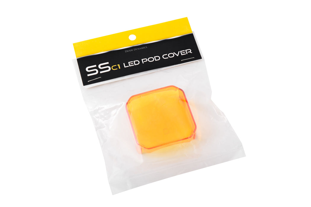 Diode Dynamics DD6605 Stage Series C1 LED Pod Cover Yellow Each Diode Dynamics - Truck Part Superstore