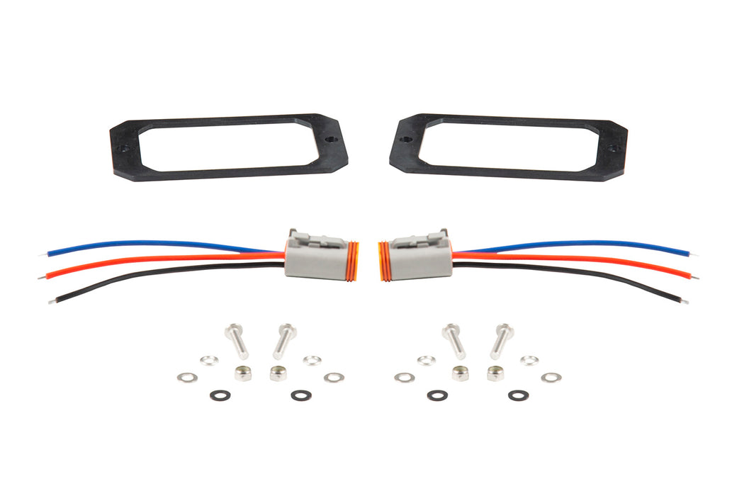 Diode Dynamics DD6608P Stage Series 2 Inch Flush Mounting Kit Pair - Truck Part Superstore