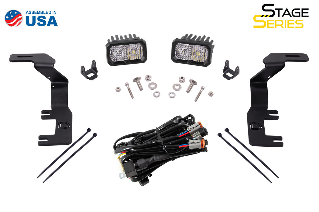 Diode Dynamics DD6649 SS3 LED Ditch Light Kit for 2015-2021 Colorado/Canyon Pro Yellow Combo Diode Dynamics - Truck Part Superstore